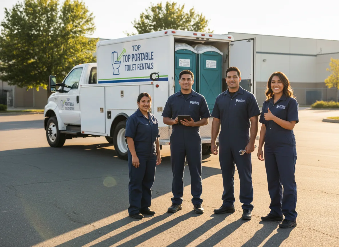 Short Term Porta Potty Rental company in Mark Center, OH